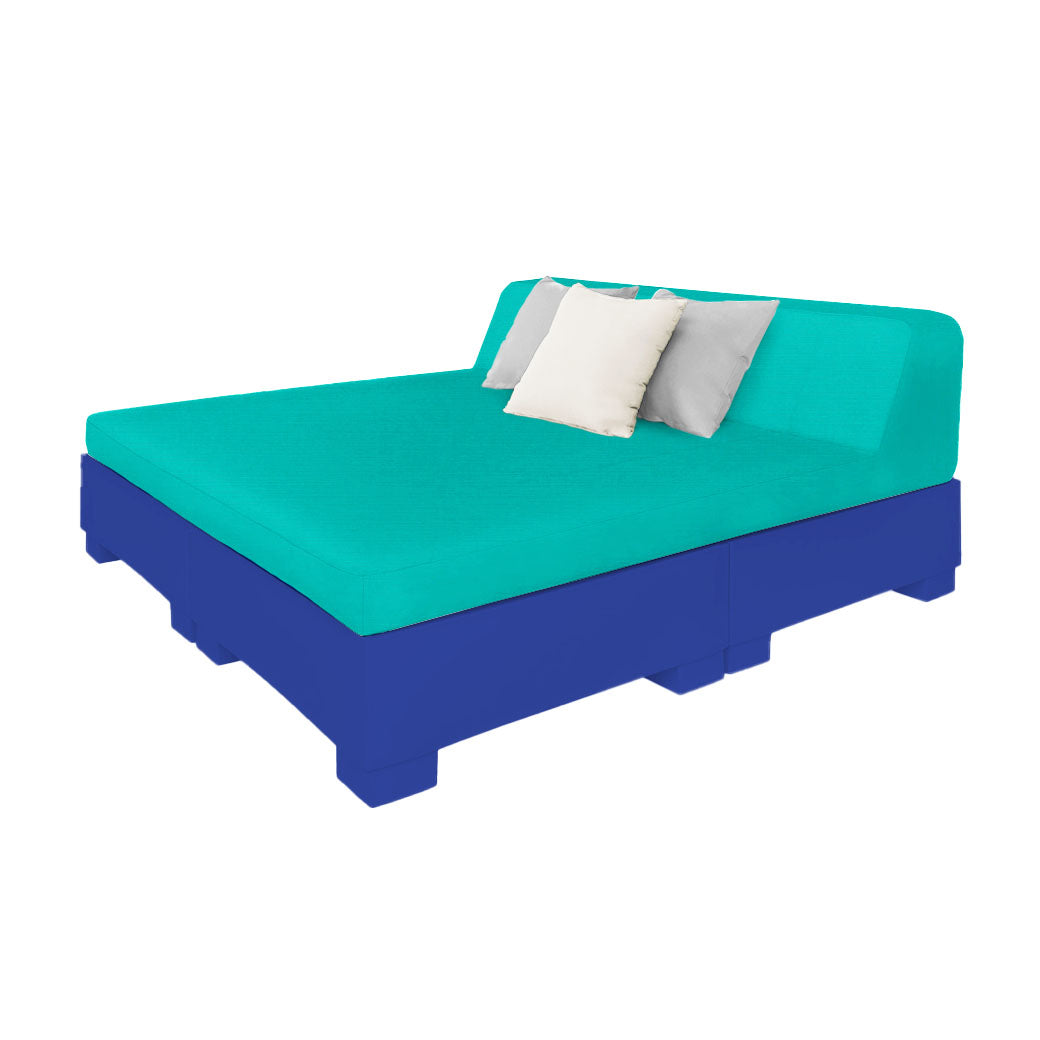 Affinity Square Sunbed w/ Backrest Cushion