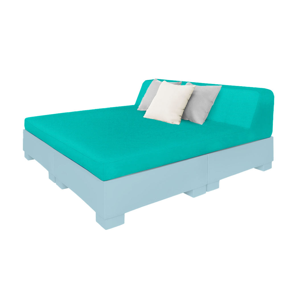 Affinity Square Sunbed w/ Backrest Cushion