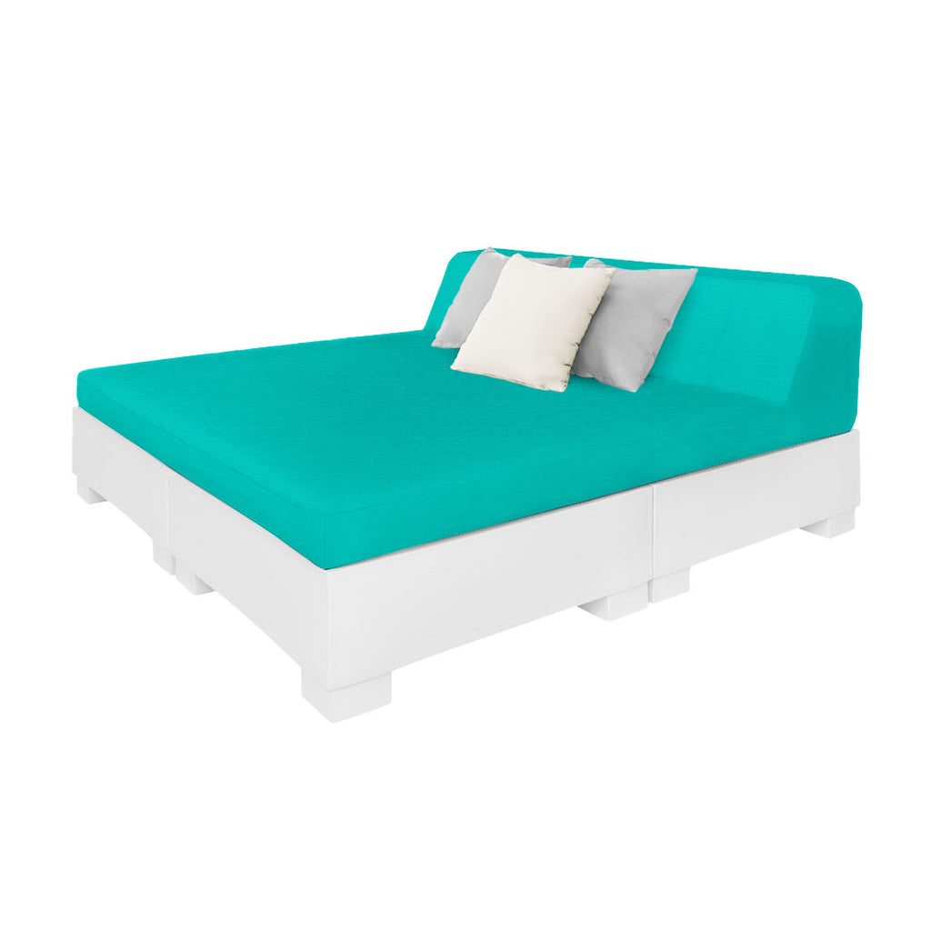 Affinity Square Sunbed w/ Backrest Cushion