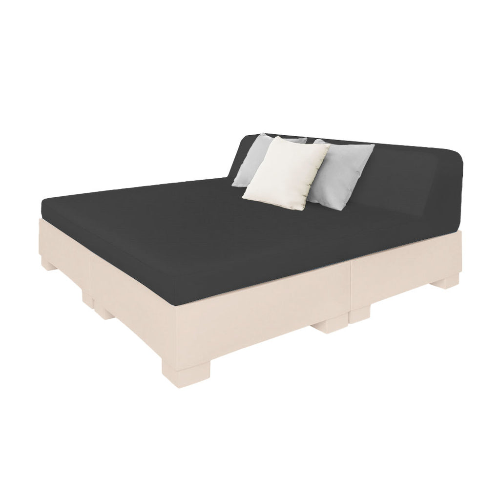Affinity Square Sunbed w/ Backrest Cushion