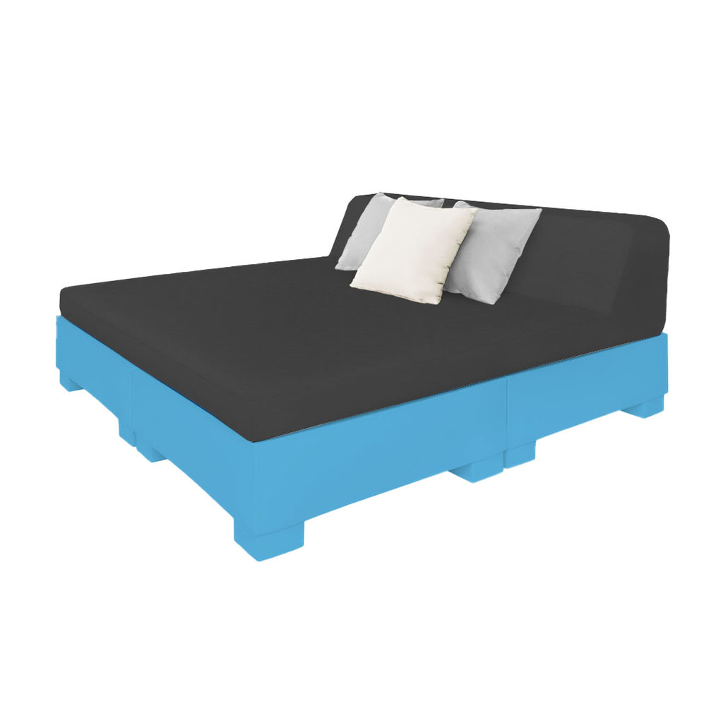 Affinity Square Sunbed w/ Backrest Cushion