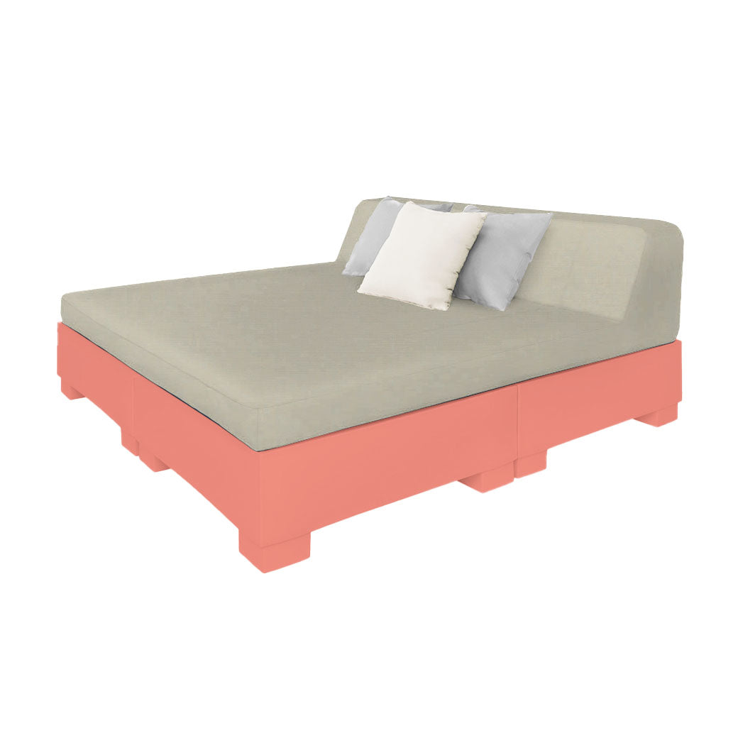 Affinity Square Sunbed w/ Backrest Cushion