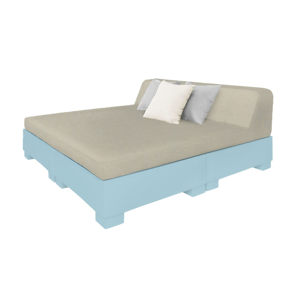 Affinity Square Sunbed w/ Backrest Cushion