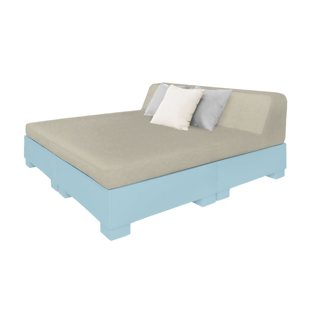 Affinity Square Sunbed w/ Backrest Cushion