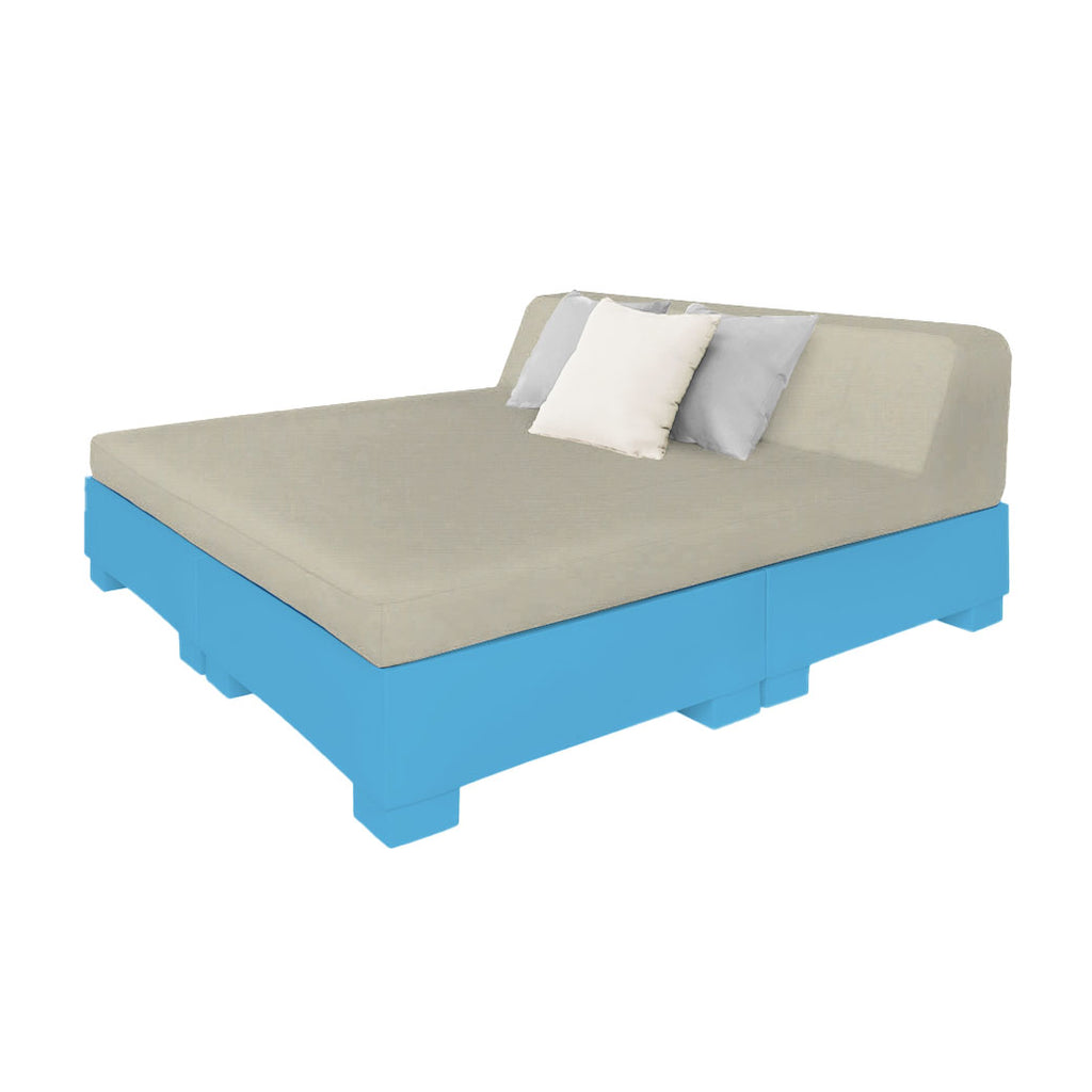 Affinity Square Sunbed w/ Backrest Cushion
