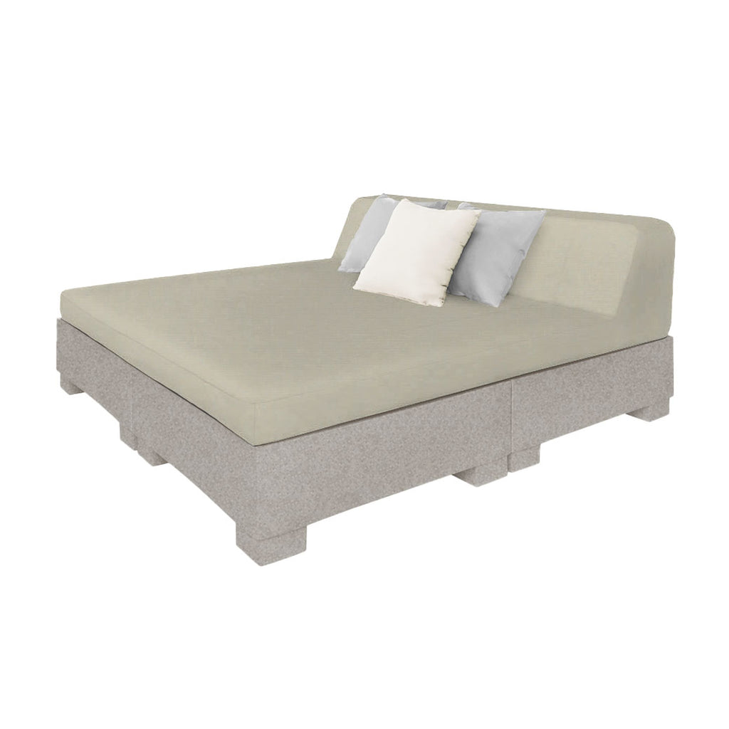 Affinity Square Sunbed w/ Backrest Cushion