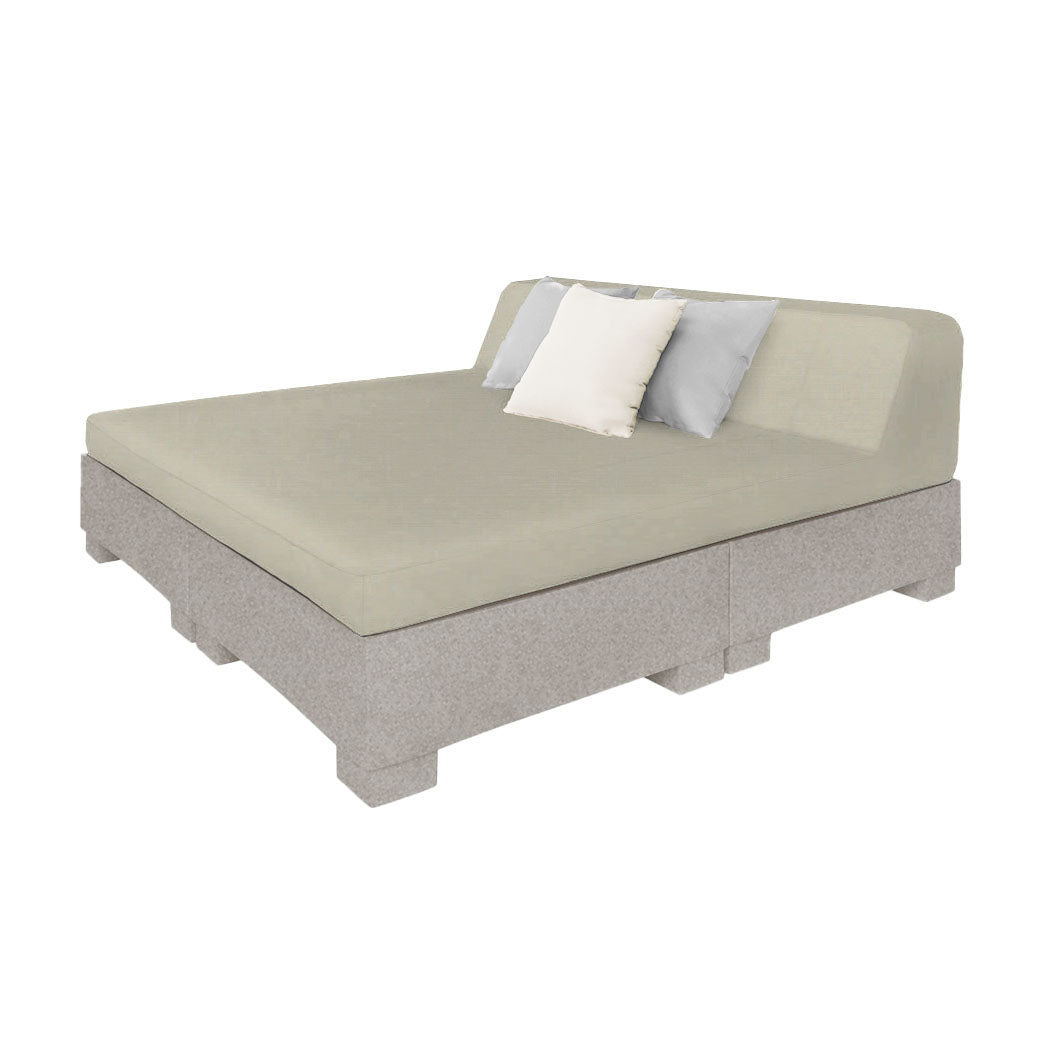 Affinity Square Sunbed w/ Backrest Cushion