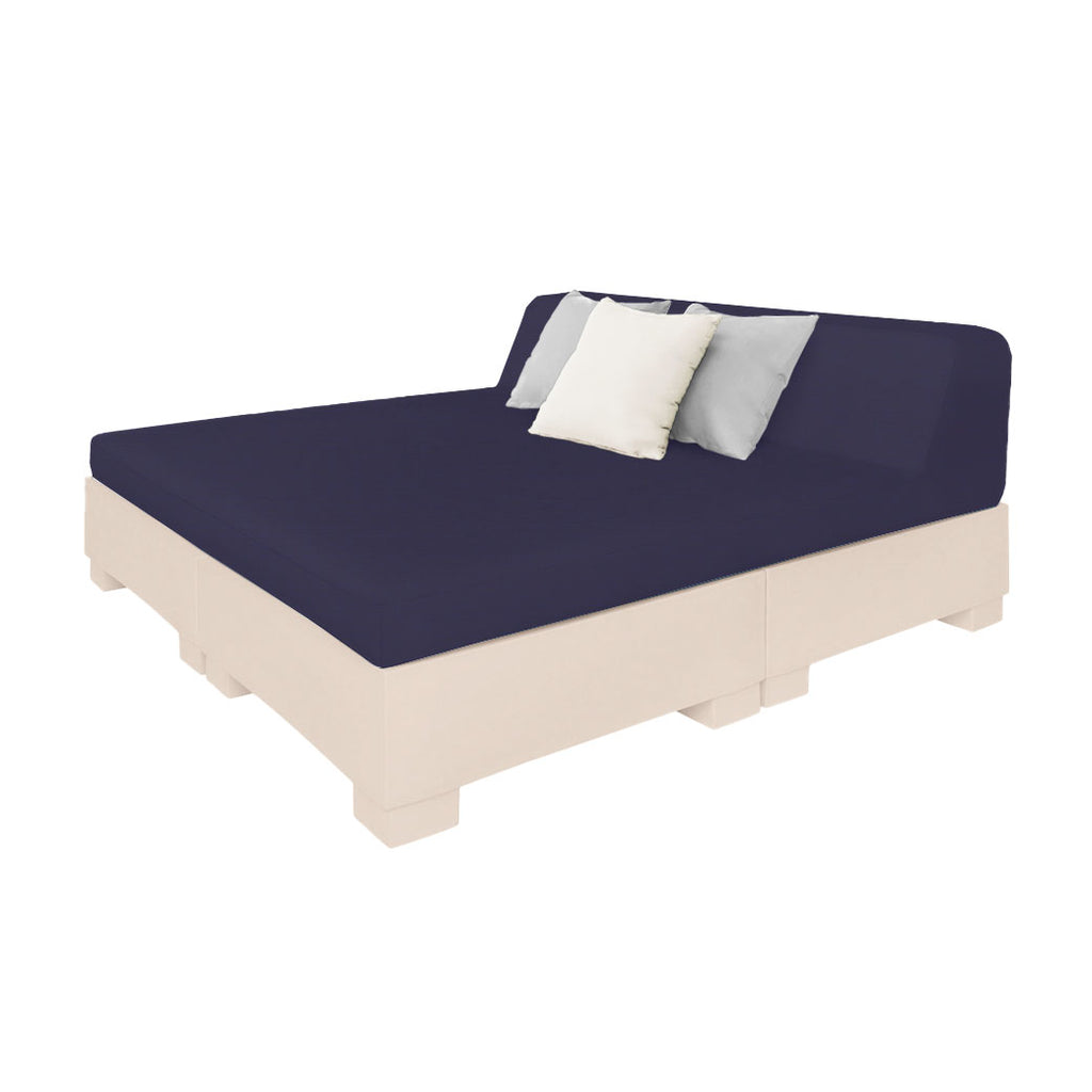 Affinity Square Sunbed w/ Backrest Cushion