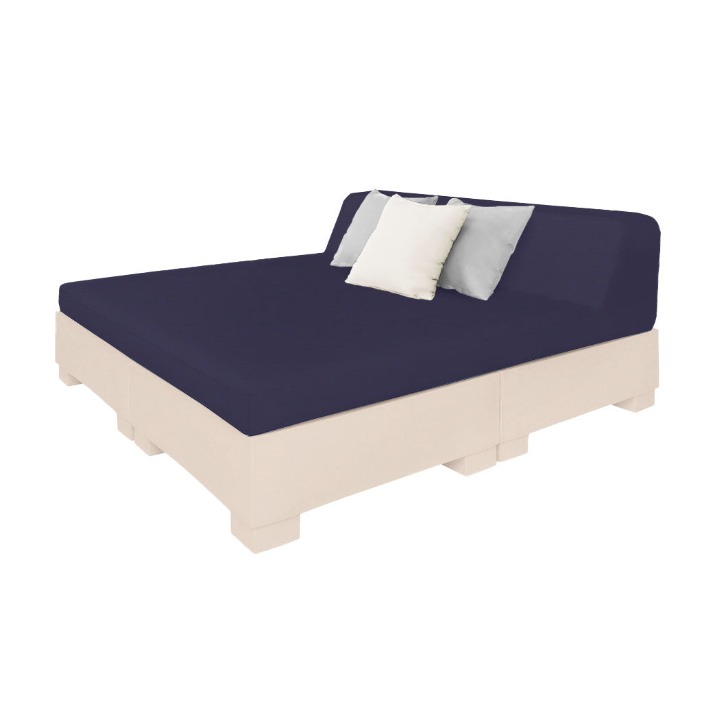 Affinity Square Sunbed w/ Backrest Cushion