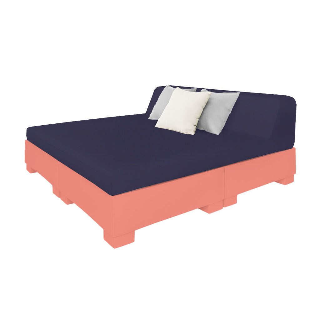 Affinity Square Sunbed w/ Backrest Cushion