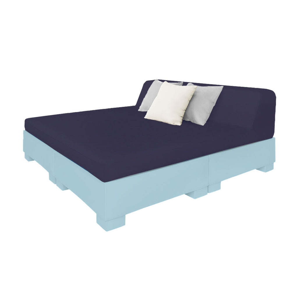 Affinity Square Sunbed w/ Backrest Cushion