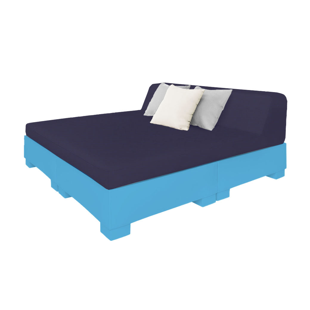 Affinity Square Sunbed w/ Backrest Cushion