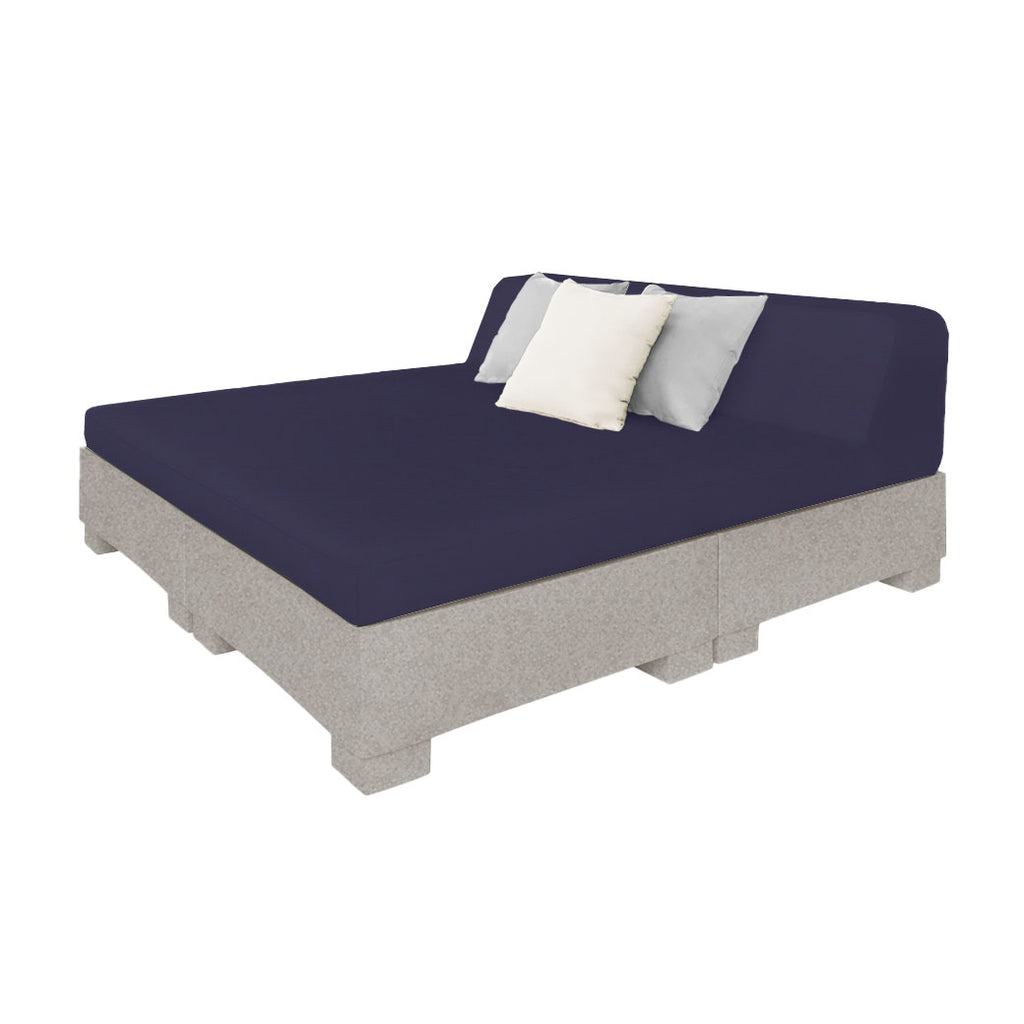 Affinity Square Sunbed w/ Backrest Cushion