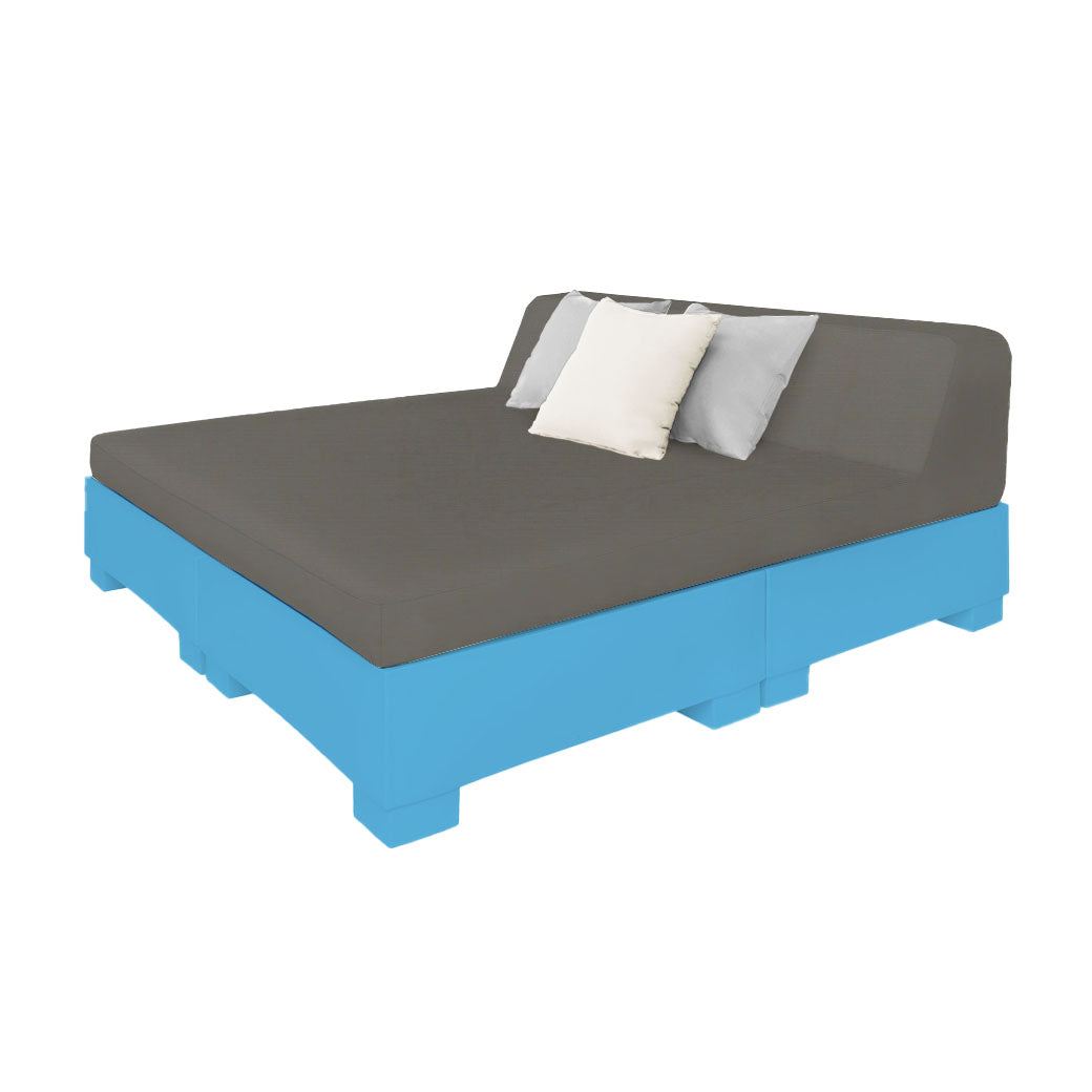 Affinity Square Sunbed w/ Backrest Cushion