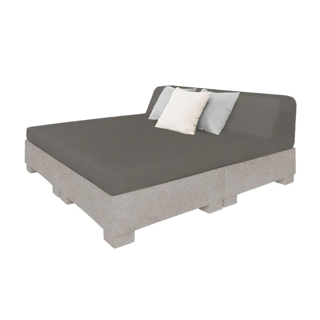 Affinity Square Sunbed w/ Backrest Cushion