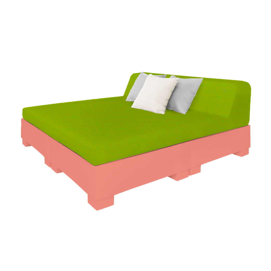 Affinity Square Sunbed w/ Backrest Cushion