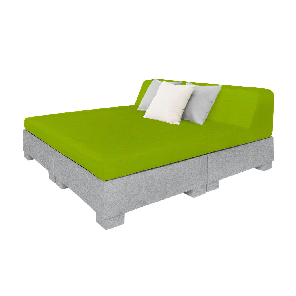 Affinity Square Sunbed w/ Backrest Cushion
