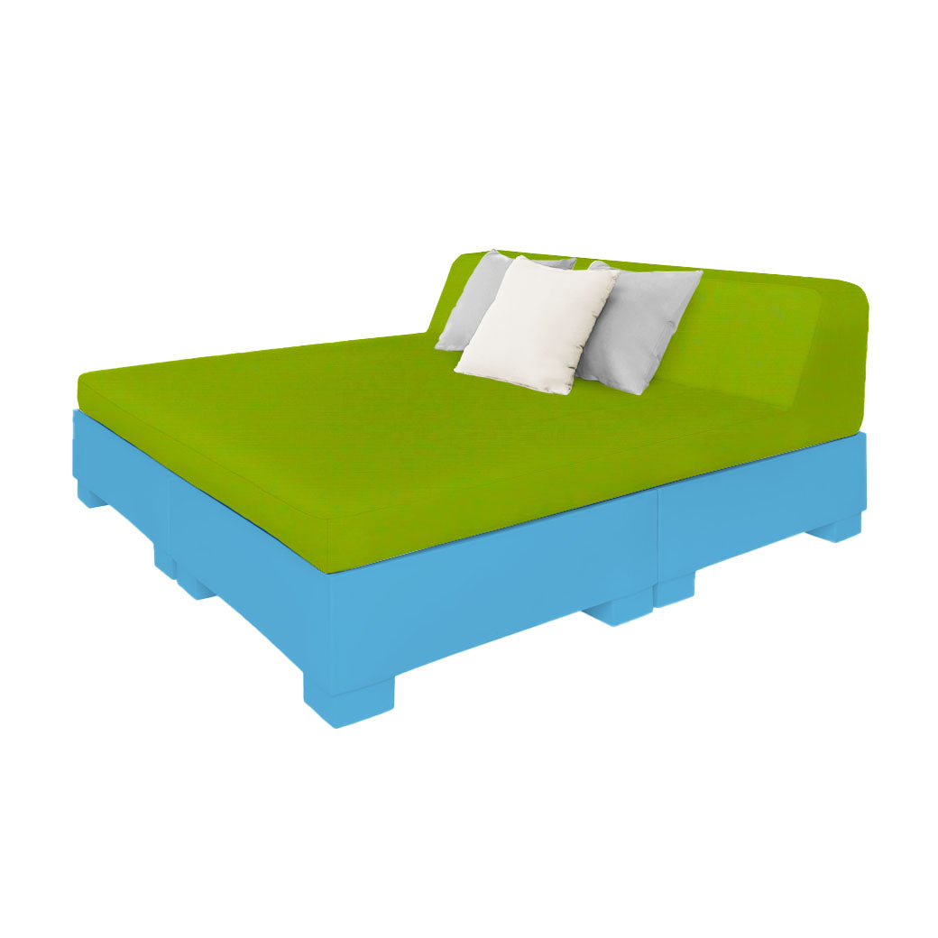 Affinity Square Sunbed w/ Backrest Cushion