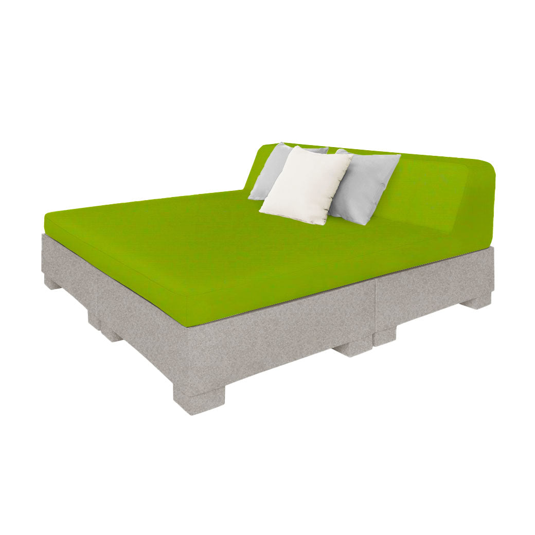 Affinity Square Sunbed w/ Backrest Cushion