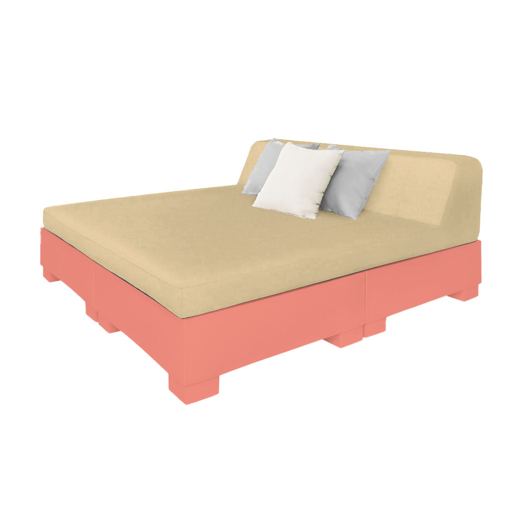 Affinity Square Sunbed w/ Backrest Cushion