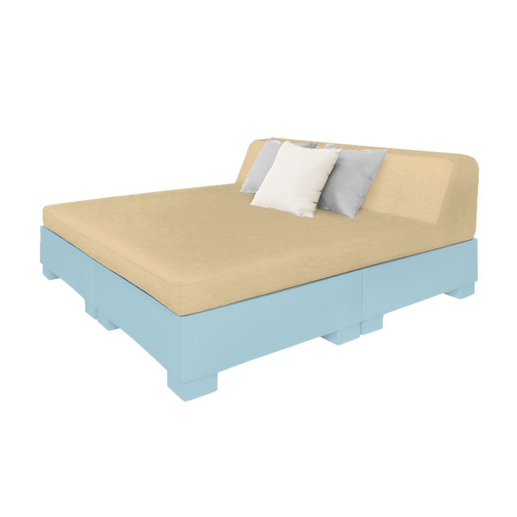 Affinity Square Sunbed w/ Backrest Cushion