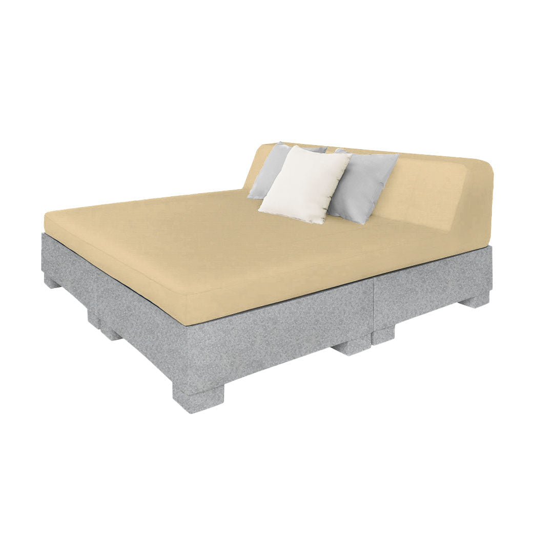 Affinity Square Sunbed w/ Backrest Cushion
