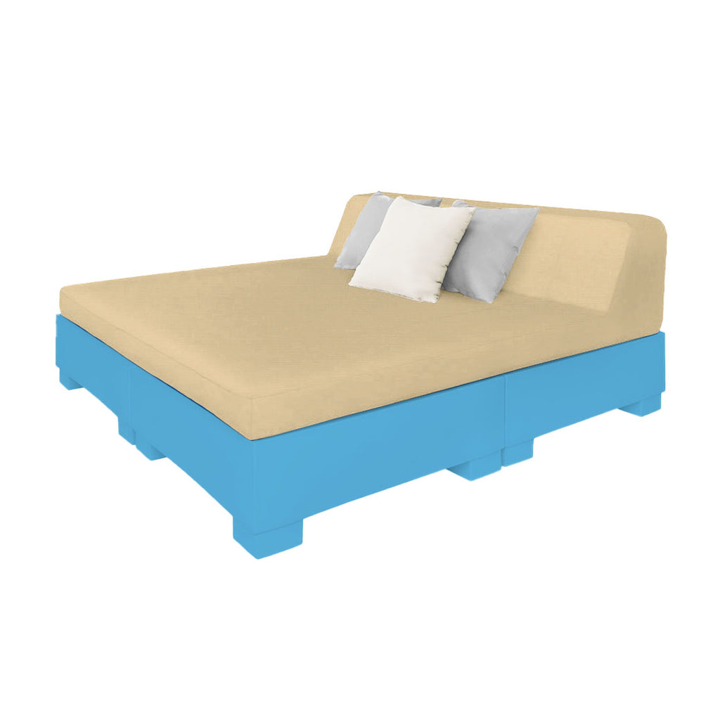 Affinity Square Sunbed w/ Backrest Cushion