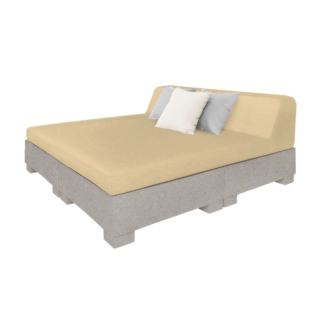 Affinity Square Sunbed w/ Backrest Cushion