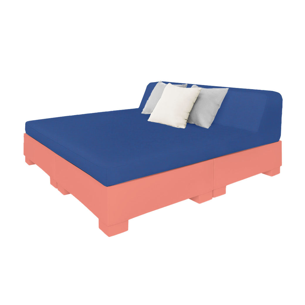 Affinity Square Sunbed w/ Backrest Cushion