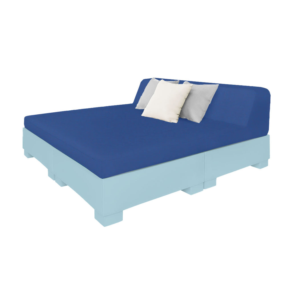 Affinity Square Sunbed w/ Backrest Cushion