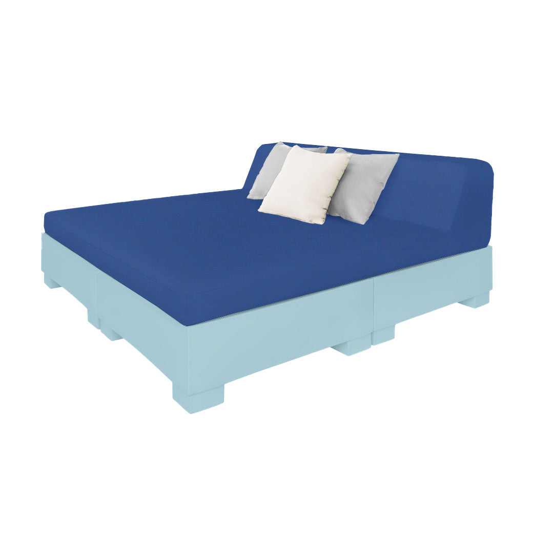 Affinity Square Sunbed w/ Backrest Cushion