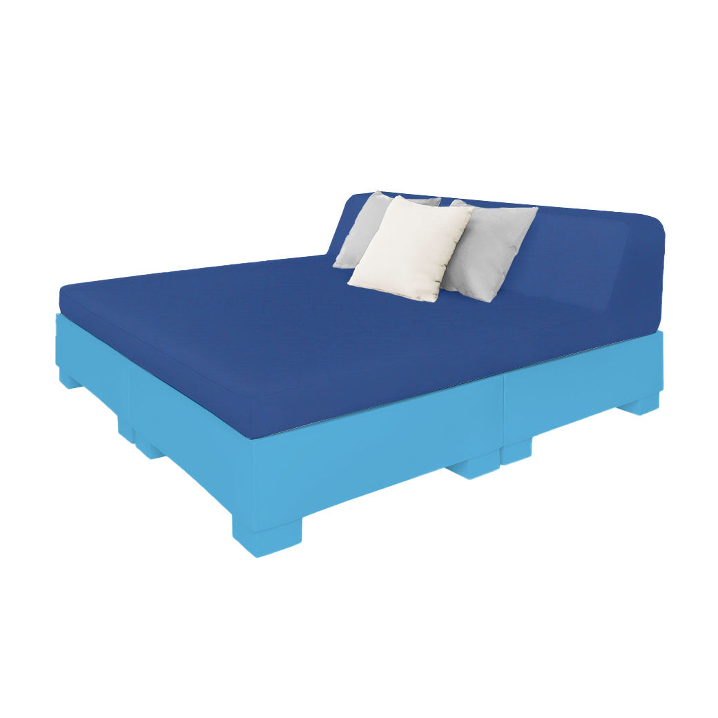 Affinity Square Sunbed w/ Backrest Cushion