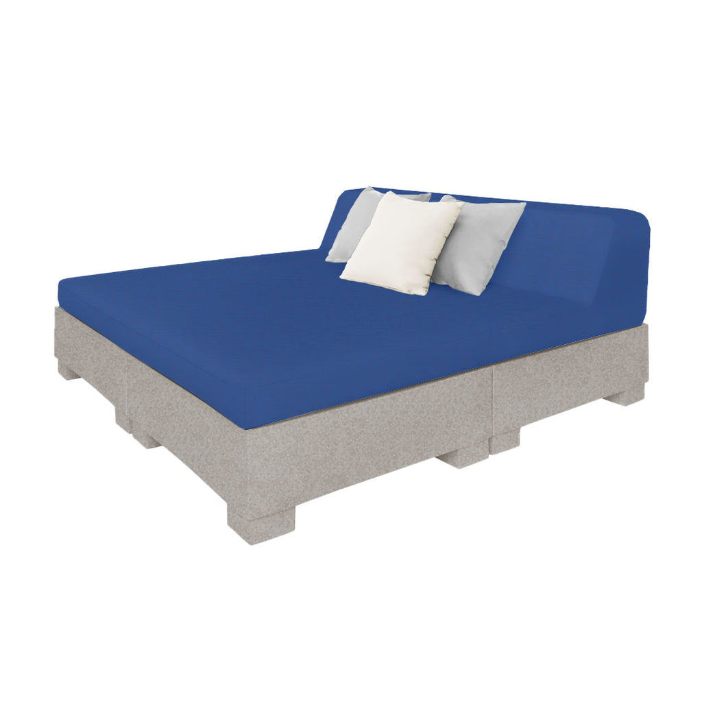 Affinity Square Sunbed w/ Backrest Cushion