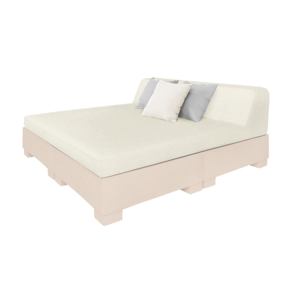 Affinity Square Sunbed w/ Backrest Cushion