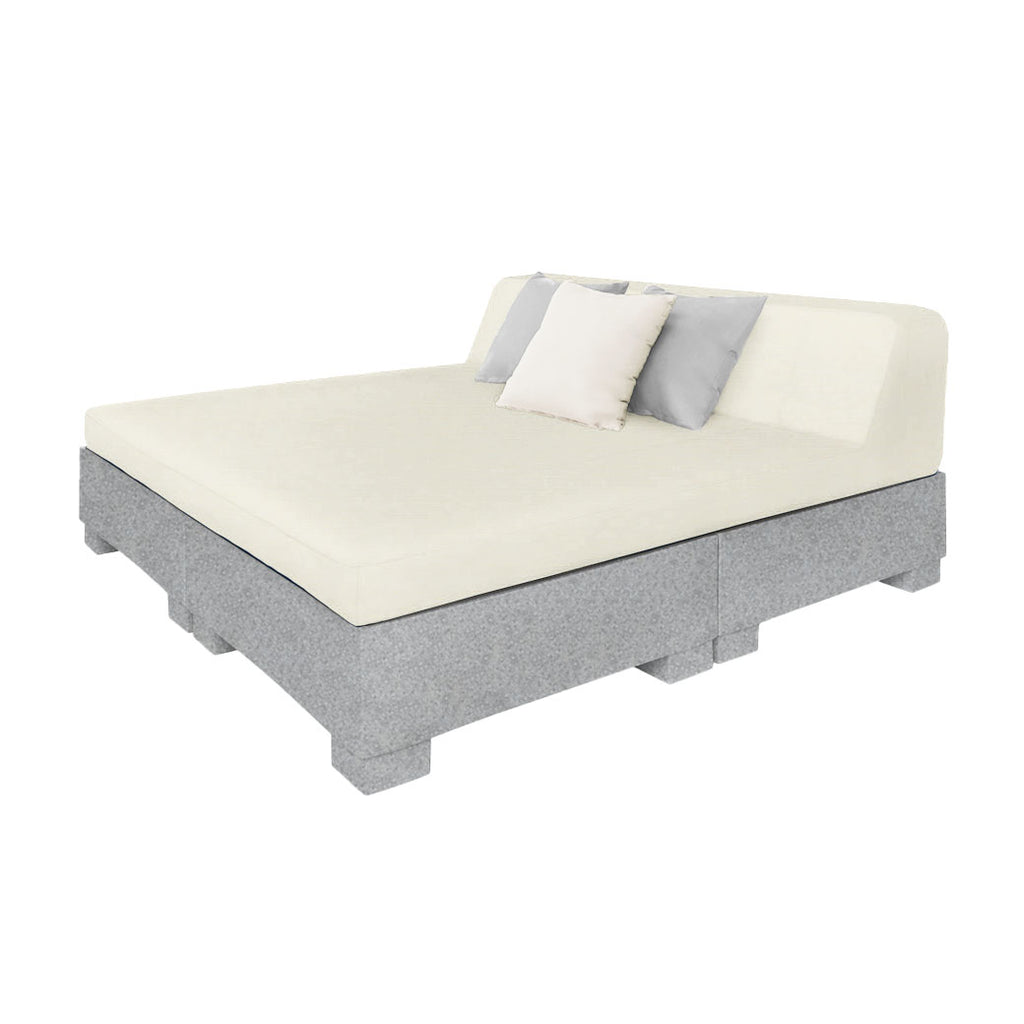 Affinity Square Sunbed w/ Backrest Cushion