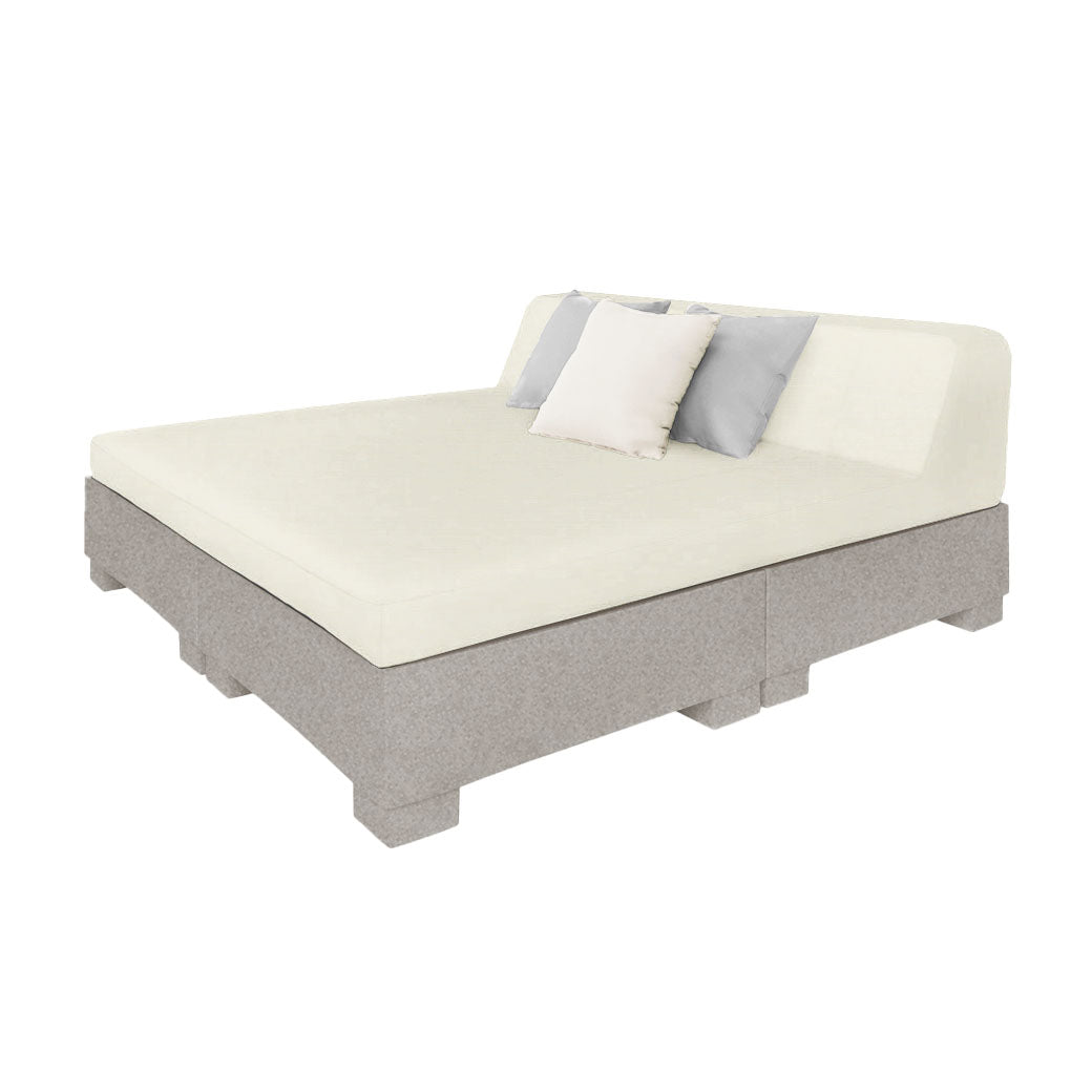 Affinity Square Sunbed w/ Backrest Cushion