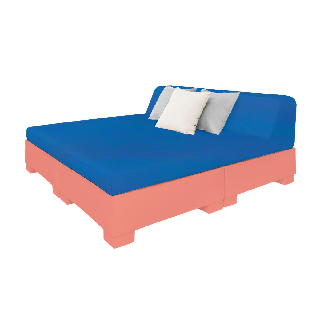 Affinity Square Sunbed w/ Backrest Cushion