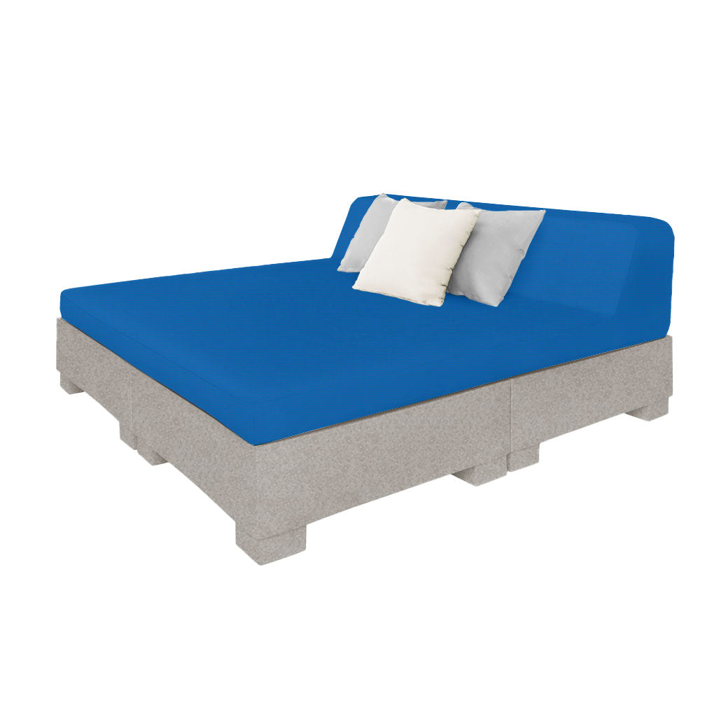 Affinity Square Sunbed w/ Backrest Cushion