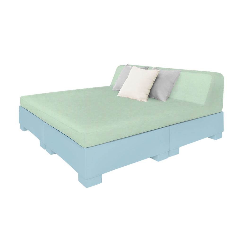 Affinity Square Sunbed w/ Backrest Cushion
