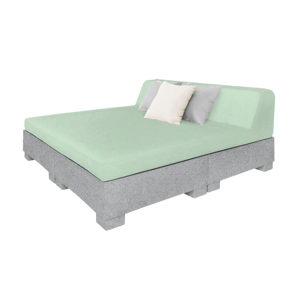 Affinity Square Sunbed w/ Backrest Cushion