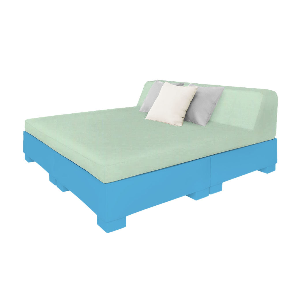 Affinity Square Sunbed w/ Backrest Cushion