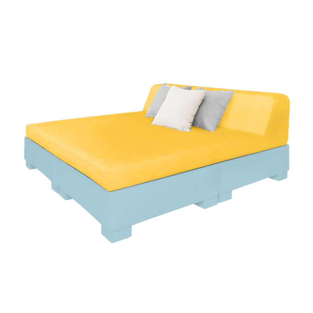 Affinity Square Sunbed w/ Backrest Cushion