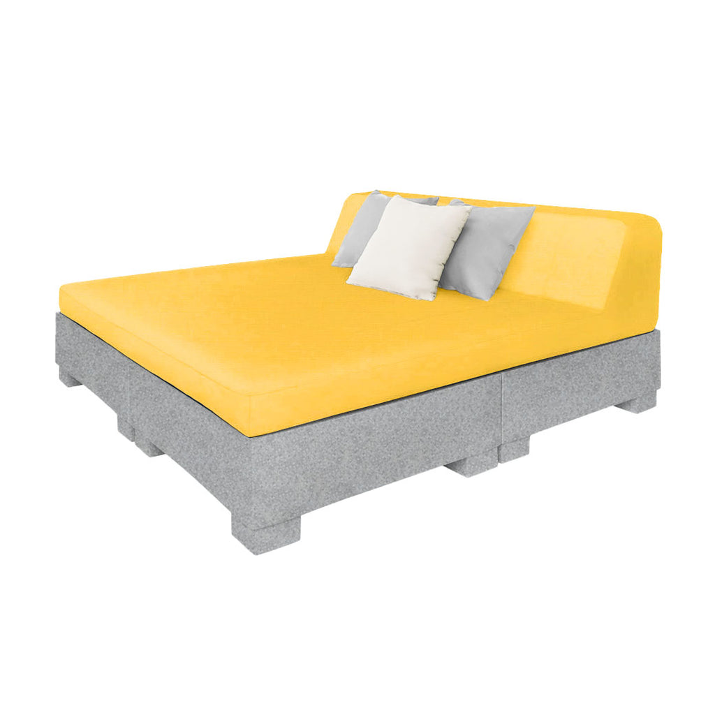 Affinity Square Sunbed w/ Backrest Cushion