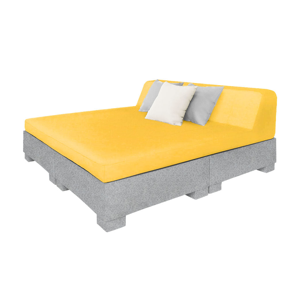 Affinity Square Sunbed w/ Backrest Cushion