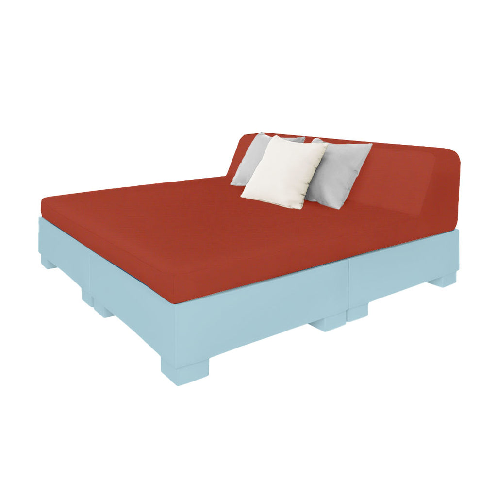 Affinity Square Sunbed w/ Backrest Cushion