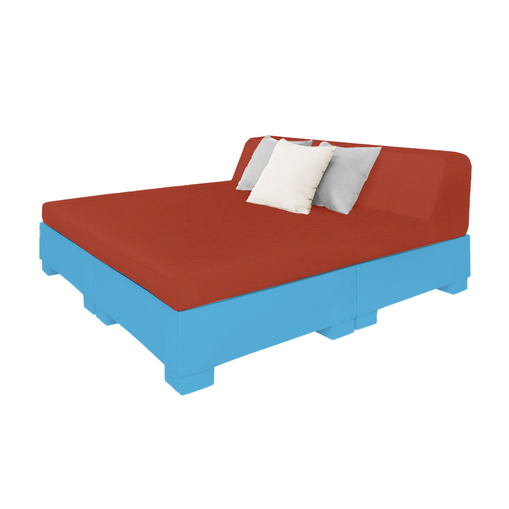Affinity Square Sunbed w/ Backrest Cushion
