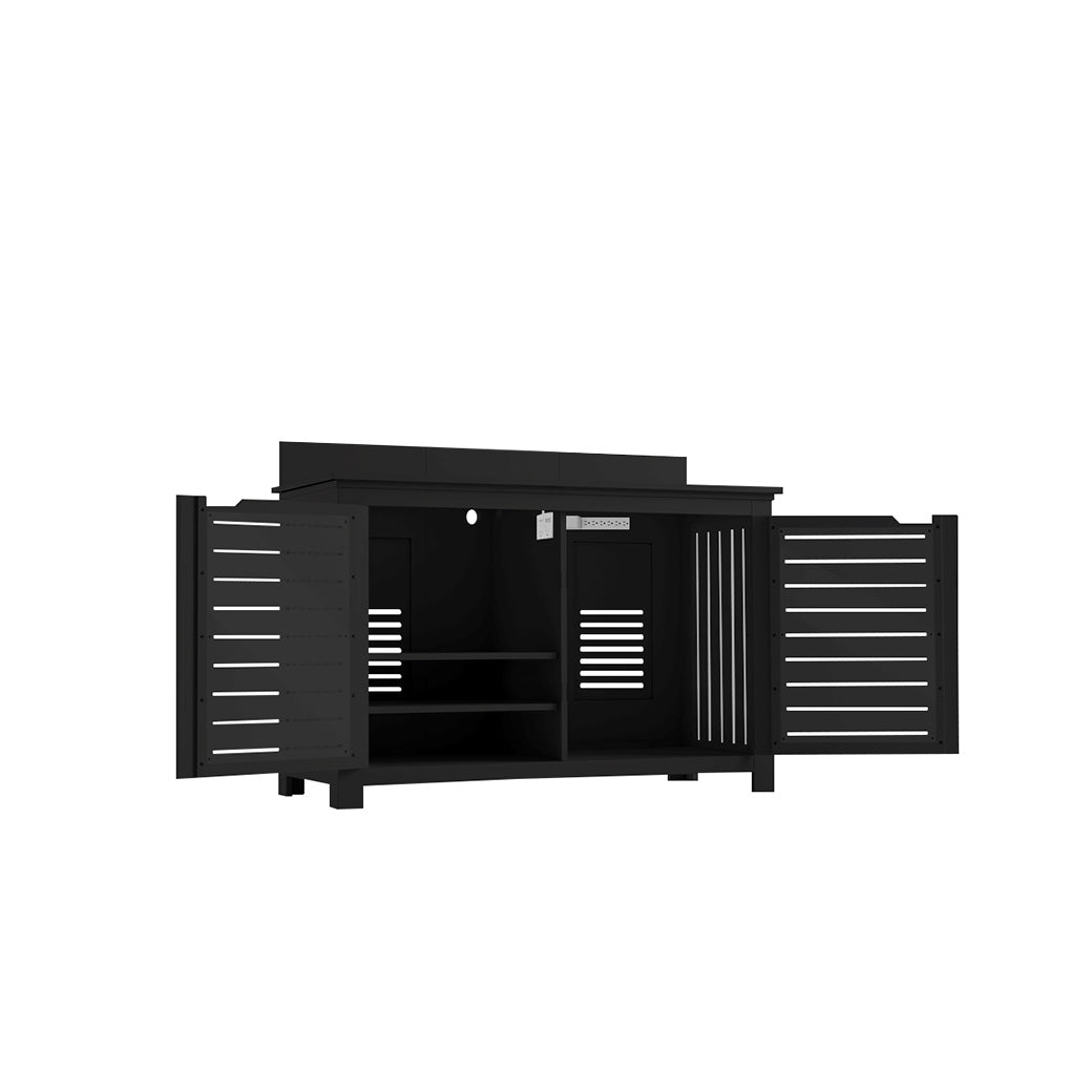 Bar Credenza No TV Mount
