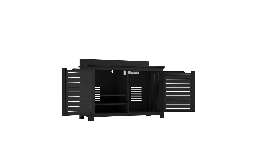 Bar Credenza No TV Mount