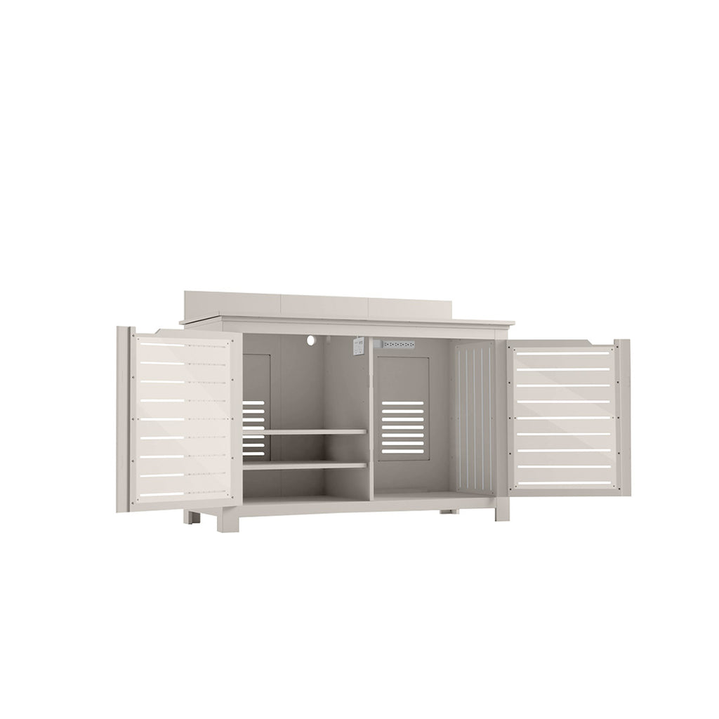 Bar Credenza No TV Mount