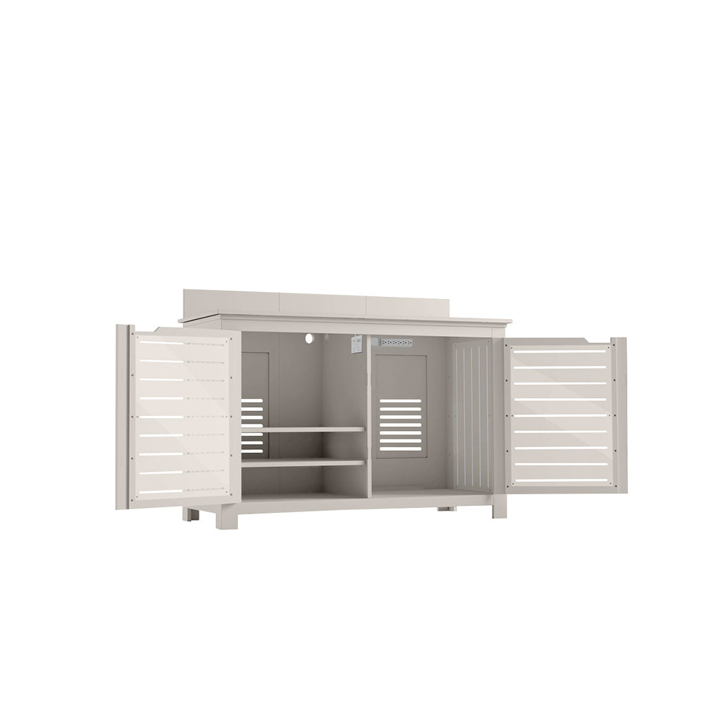 Bar Credenza No TV Mount